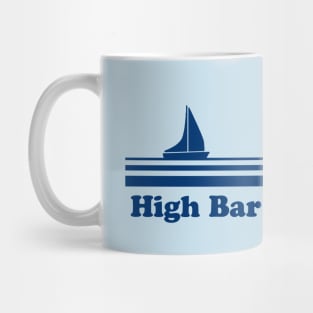 High Bar Harbor, NJ - Sailboat Sunrise Mug